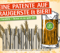 No Patents On Seeds Plakat DE